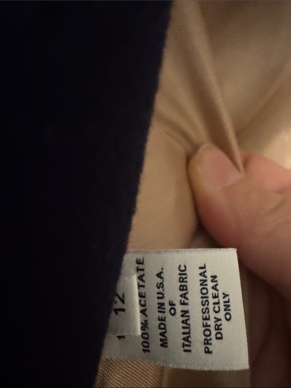 NWT Fleurette Women's Double-Breasted Peacoat in Midnight blue 12 - Picture 5 of 6